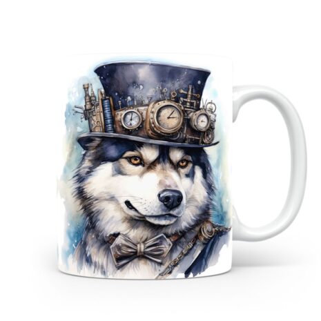 1-Suffix-ED-MD-SMP-S09-01 Alaskan Malamute 01 - Mug