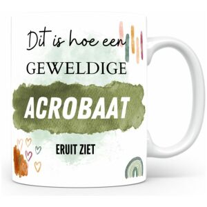 Mok bedrukken met beroep Acrobaat