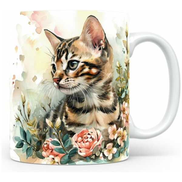 10-Suffix-ED-MD-CWAF-S11-02 Bengal Cat 04 - Mug