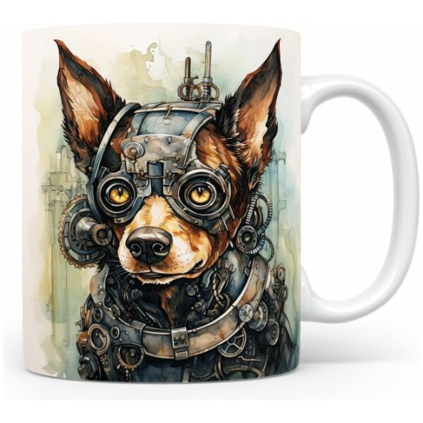 10-Suffix-ED-MD-SMP-S08-02 Australian Kelpie 04 - Mug