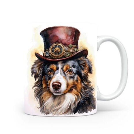 10-Suffix-ED-MD-SMP-S09-02 Australian Shepherd 04 - Mug