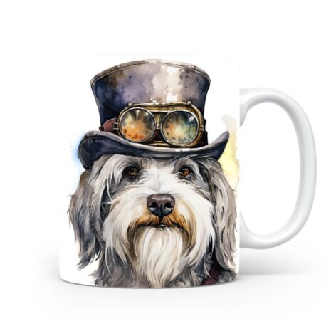 100-Suffix-ED-MD-SMP-S08-17 Old English Sheepdog 04 - Mug