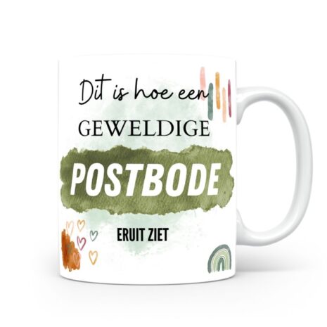 Mok bedrukken met beroep Postbode