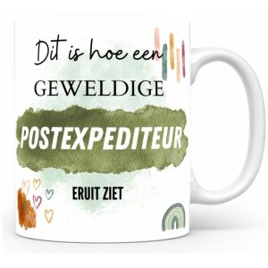 Mok bedrukken met beroep Postexpediteur