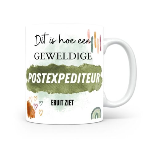 Mok bedrukken met beroep Postexpediteur