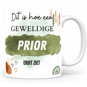 Mok bedrukken met beroep Prior