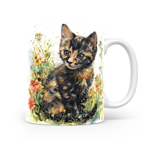 103-Suffix-ED-MD-CWAF-S11-18 Tortoiseshell Cat 01 - Mug