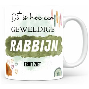 Mok bedrukken met beroep Rabbijn