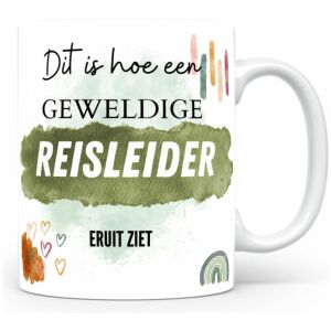 Mok bedrukken met beroep Reisleider