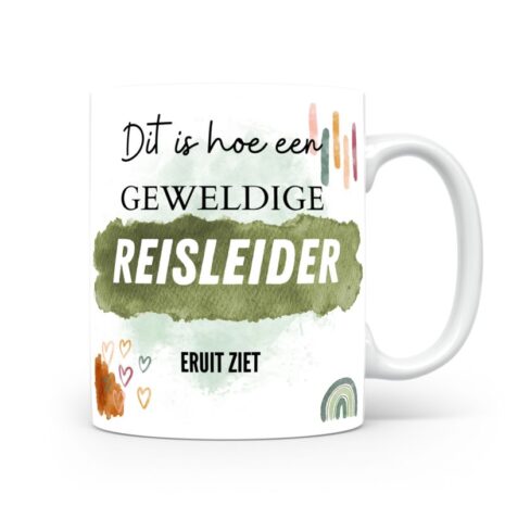 Mok bedrukken met beroep Reisleider