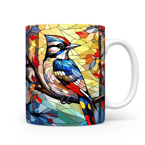 109-Suffix-ED-MD-SDGS-S12-19 Woodpecker 01 - Mug