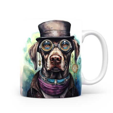 109-Suffix-ED-MD-SMP-S08-19 Weimaraner 01 - Mug