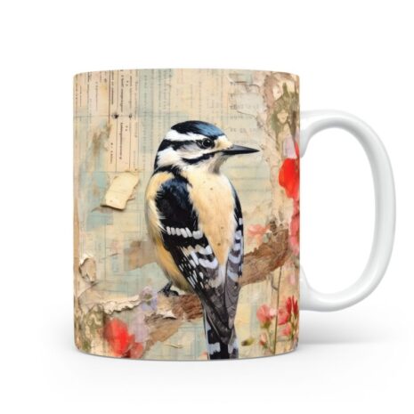 109-Suffix-ED-MD-VTD-S01-19 Woodpecker Downy 01 - Mug