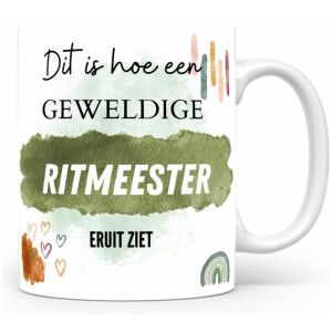 Mok bedrukken met beroep Ritmeester