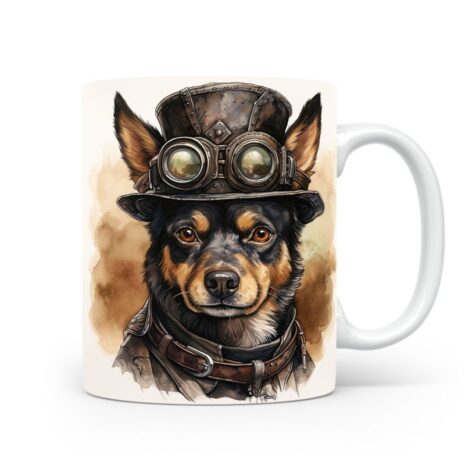 11-Suffix-ED-MD-SMP-S08-02 Australian Kelpie 05 - Mug