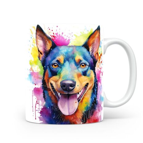 11-Suffix-ED-MD-SRB-S08-02 Australian Kelpie 05 - Mug