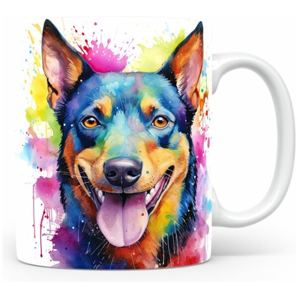 11-Suffix-ED-MD-SRB-S08-02 Australian Kelpie 05 - Mug