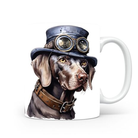 110-Suffix-ED-MD-SMP-S08-19 Weimaraner 02 - Mug