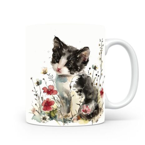 112-Suffix-ED-MD-CWAF-S11-19 Tuxedo Cat 04 - Mug