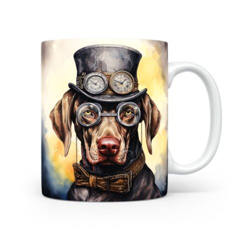 112-Suffix-ED-MD-SMP-S08-19 Weimaraner 04 - Mug