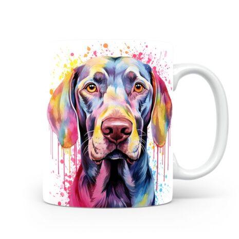 112-Suffix-ED-MD-SRB-S08-19 Weimaraner 04 - Mug