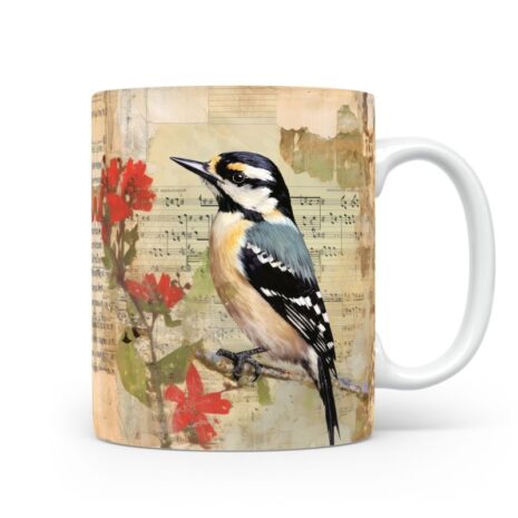 112-Suffix-ED-MD-VTD-S01-19 Woodpecker Downy 04 - Mug