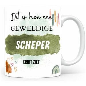 Mok bedrukken met beroep Scheper