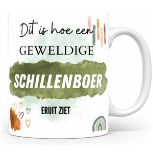 Mok bedrukken met beroep Schillenboer