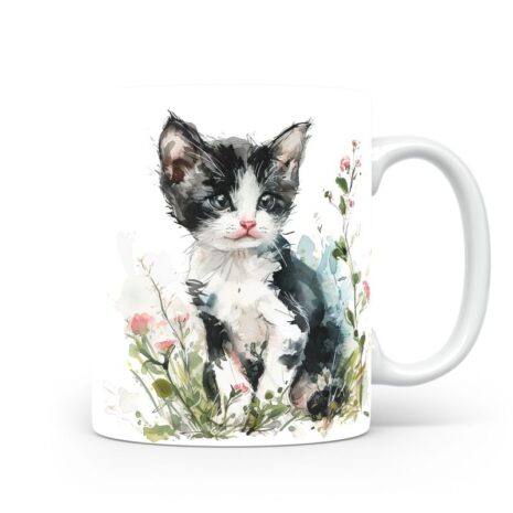 113-Suffix-ED-MD-CWAF-S11-19 Tuxedo Cat 05 - Mug