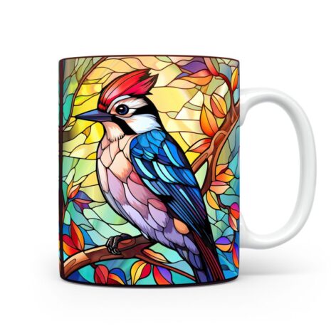 113-Suffix-ED-MD-SDGS-S12-19 Woodpecker 05 - Mug