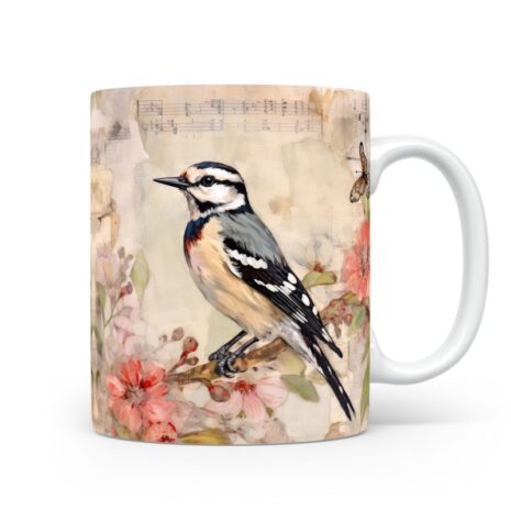 113-Suffix-ED-MD-VTD-S01-19 Woodpecker Downy 05 - Mug