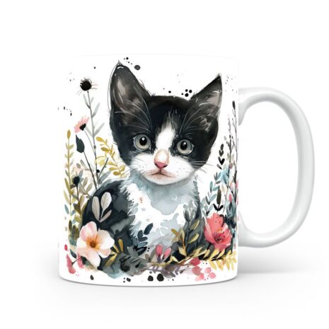 114-Suffix-ED-MD-CWAF-S11-19 Tuxedo Cat 06 - Mug