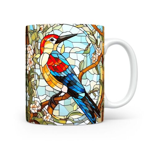 114-Suffix-ED-MD-SDGS-S12-19 Woodpecker 06 - Mug