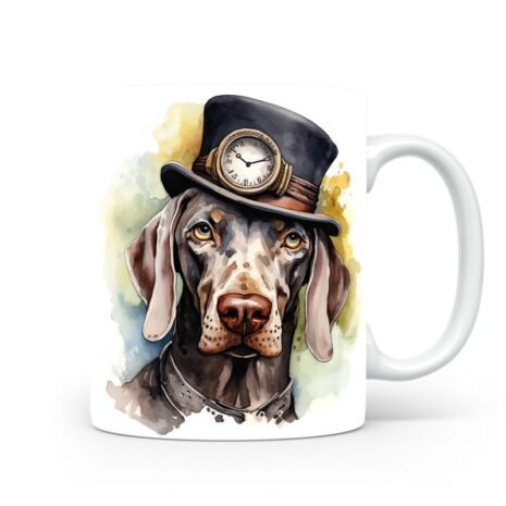 114-Suffix-ED-MD-SMP-S08-19 Weimaraner 06 - Mug