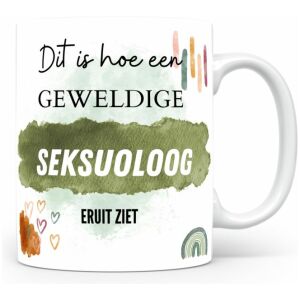 Mok bedrukken met beroep Seksuoloog