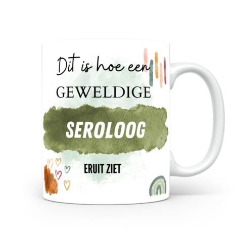 Mok bedrukken met beroep Seroloog