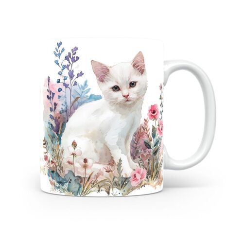 116-Suffix-ED-MD-CWAF-S11-20 White Cat 02 - Mug