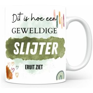 Mok bedrukken met beroep Slijter