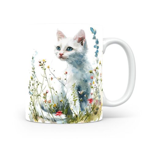 117-Suffix-ED-MD-CWAF-S11-20 White Cat 03 - Mug