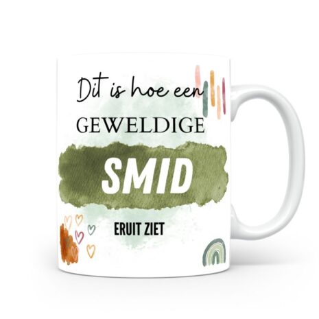 Mok bedrukken met beroep Smid