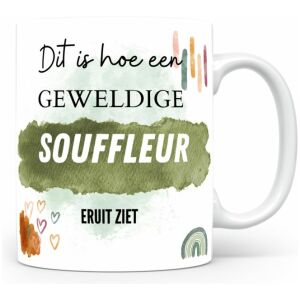 Mok bedrukken met beroep Souffleur