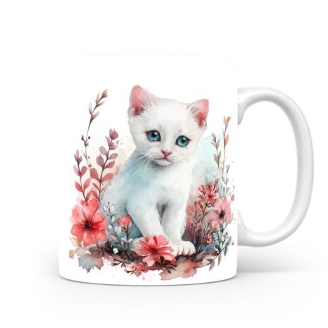 120-Suffix-ED-MD-CWAF-S11-20 White Cat 06 - Mug