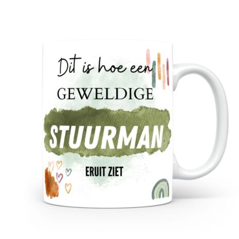 Mok bedrukken met beroep Stuurman