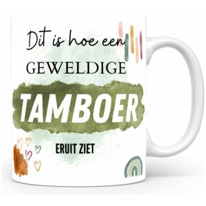 Mok bedrukken met beroep Tamboer