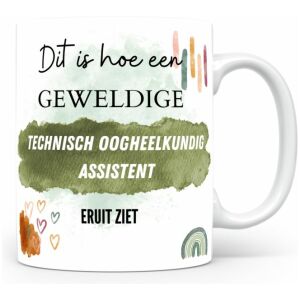 Mok bedrukken met beroep Technisch Oogheelkundig Assistent