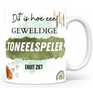 Mok bedrukken met beroep Toneelspeler