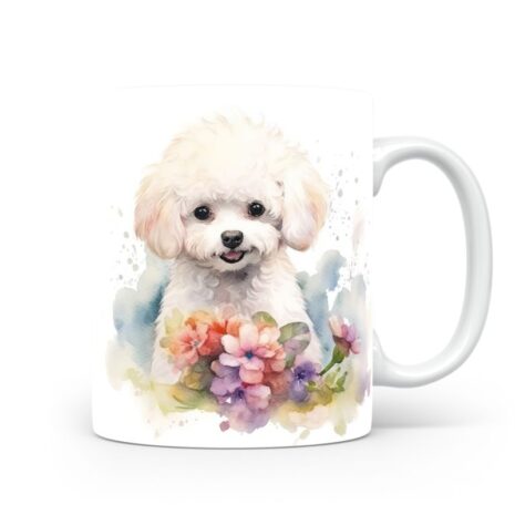 13-Suffix-ED-MD-CWAF-S06-03 Bichon Frise 01 - Mug