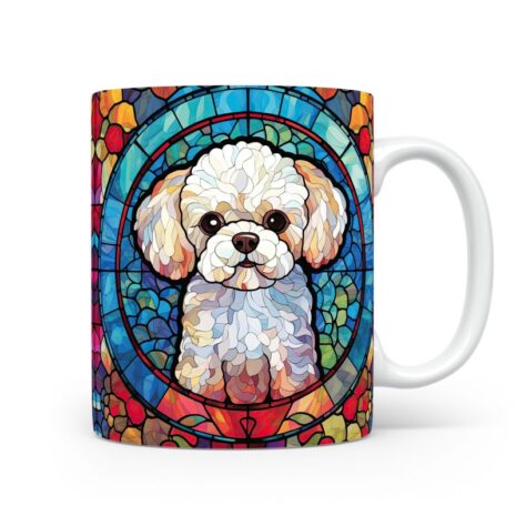 13-Suffix-ED-MD-SDGS-S02-03 Bichon Frise 01 - Mug