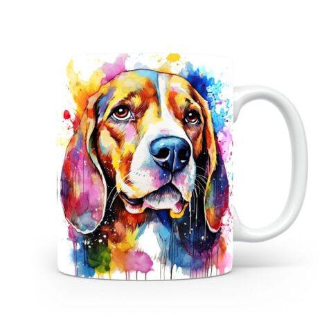 13-Suffix-ED-MD-SRB-S08-03 Beagle 01 - Mug