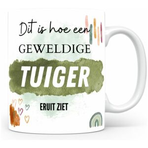 Mok bedrukken met beroep Tuiger